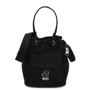 CHIOS CLUB - Chios3951 Small Logo Canvas Bucket / BLACK 